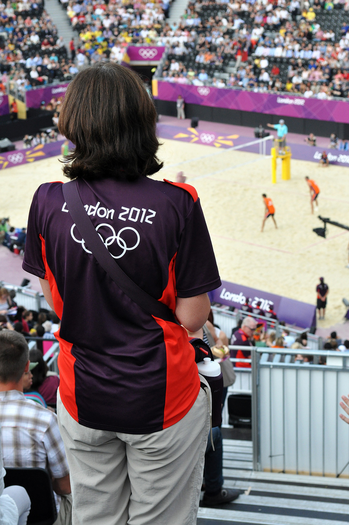 London 2012 volunteer