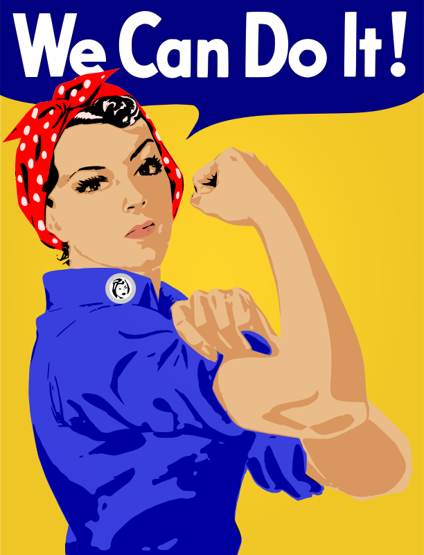 we can do it poster