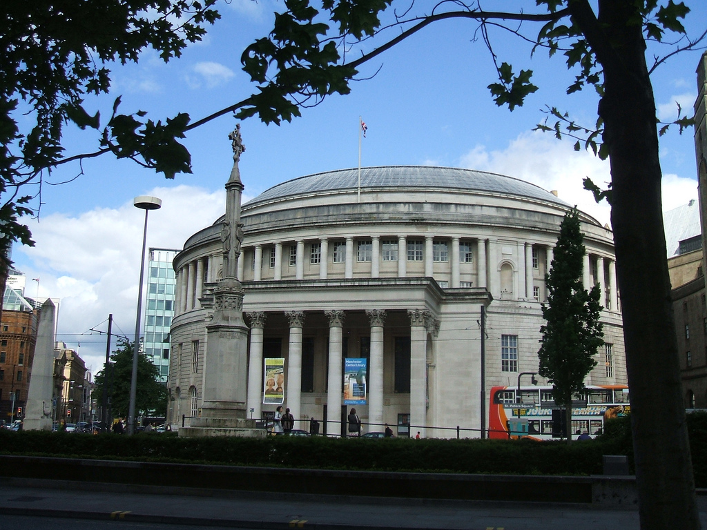 Manchester Central Library. (Photograph: James Carson)