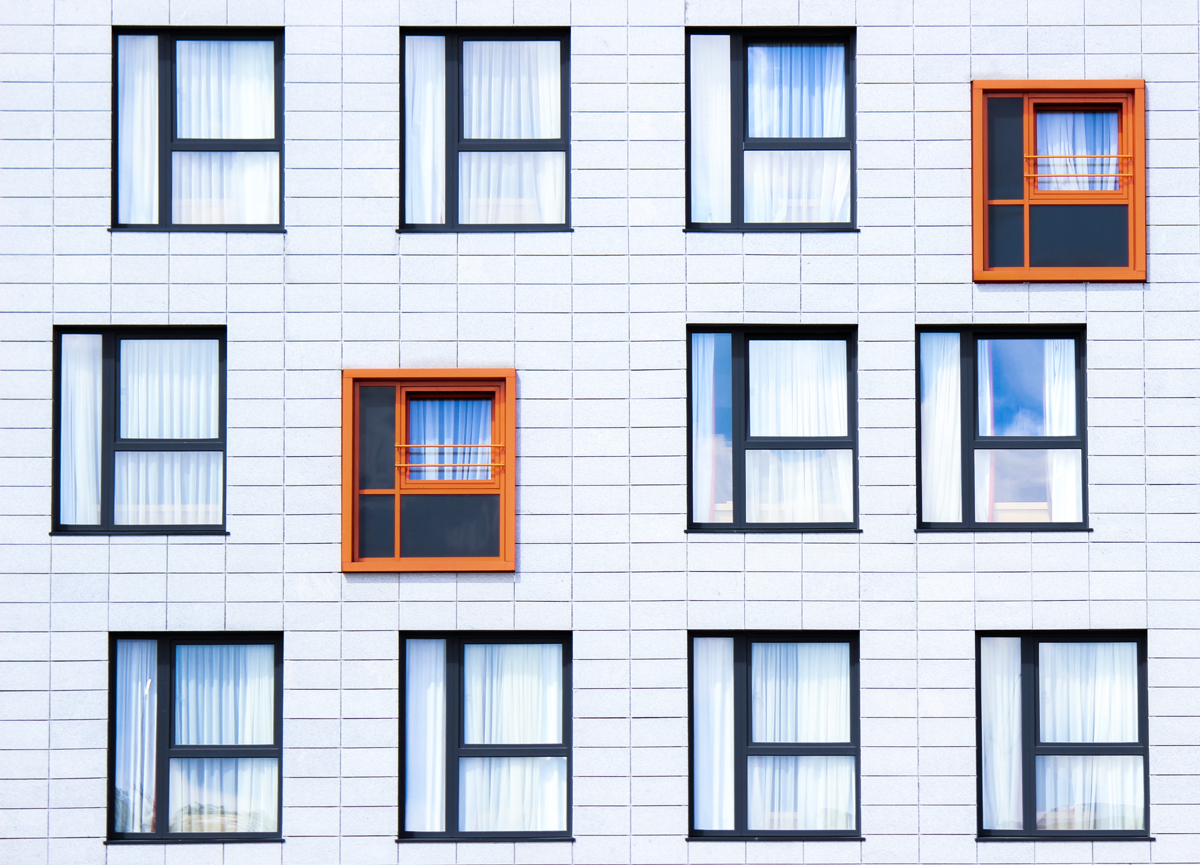 abstract windows in flats (Unsplash)